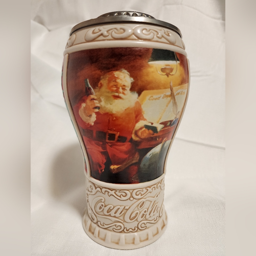 Coca Cola Stein with Certificate of Authenticity Good Girls and Boys
